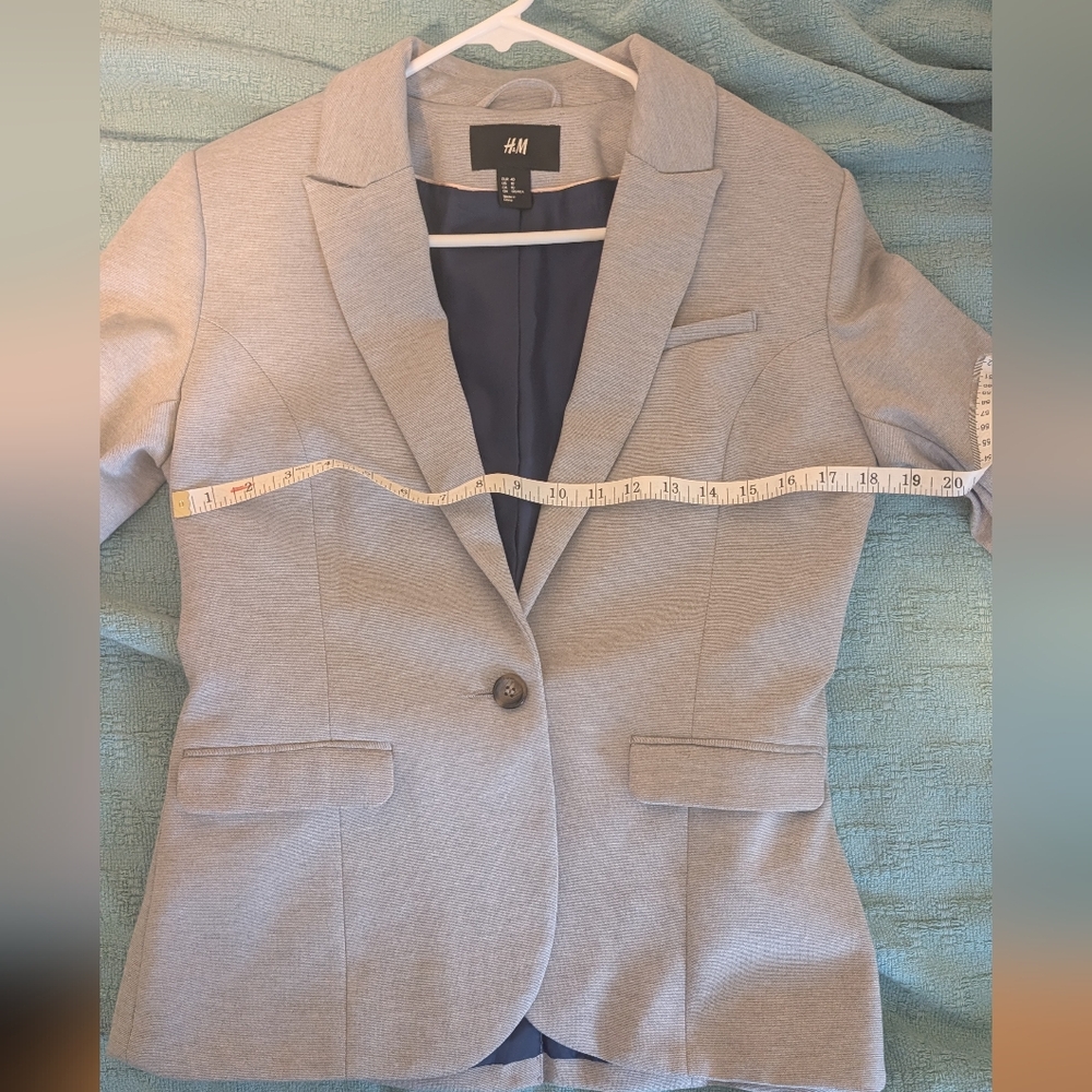 H&M Grey Blazer NWOT